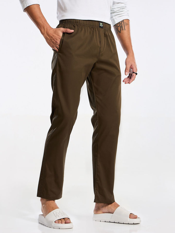 Olive Green Pyjama for Men Mankright