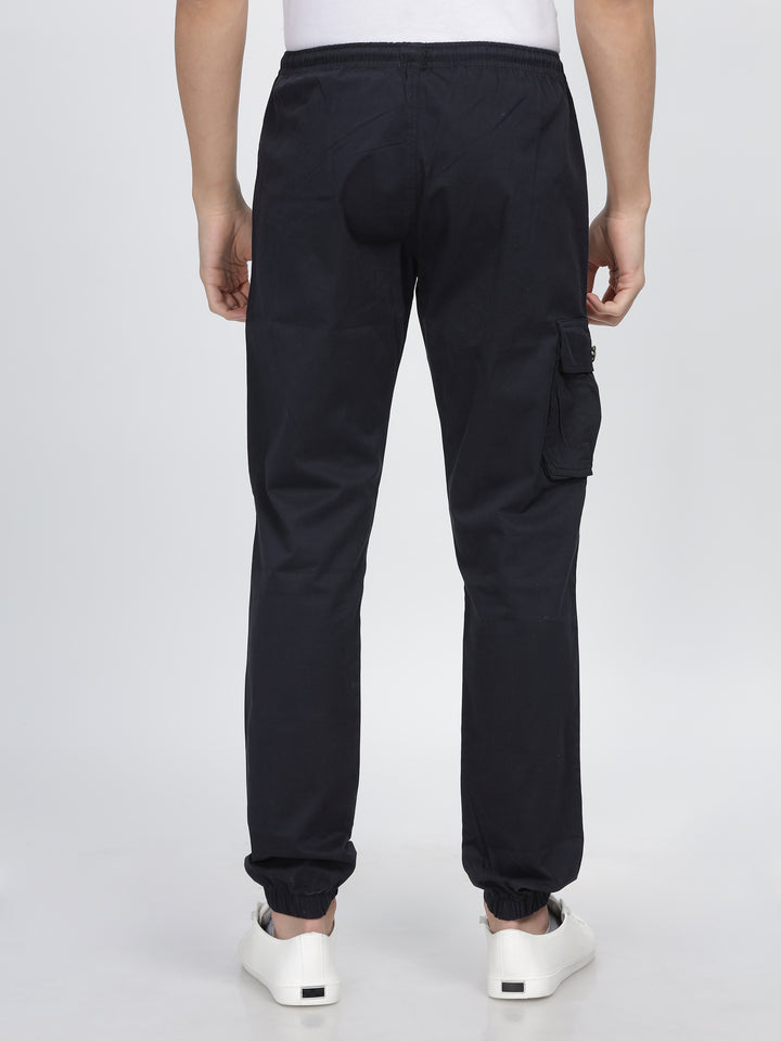 Black Shady Street Wear Joggers Mankright