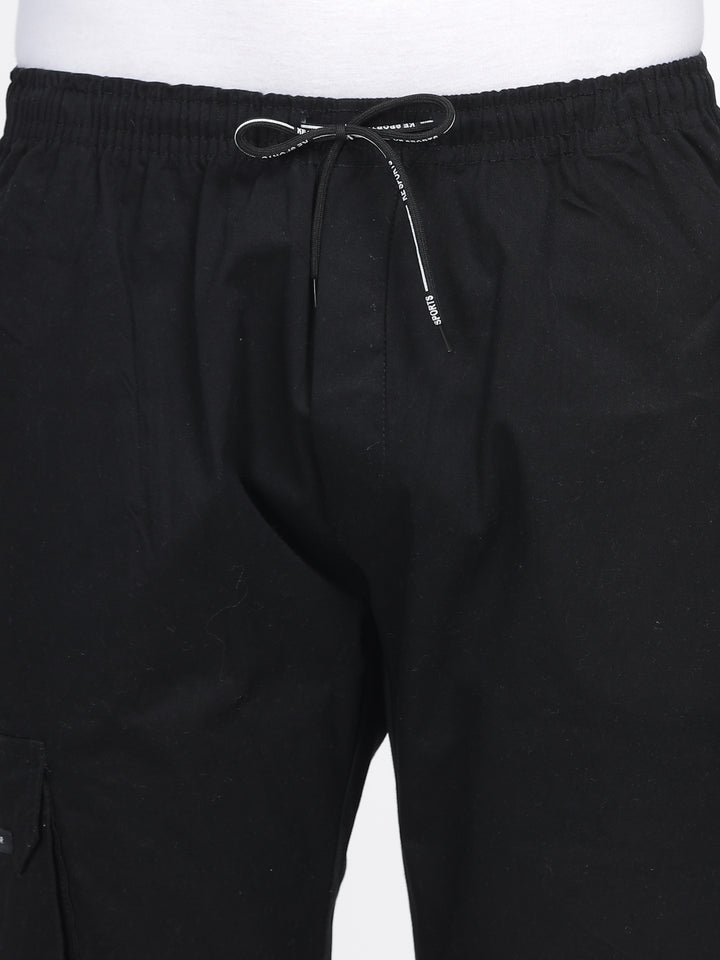 Black Street Wear Joggers Mankright