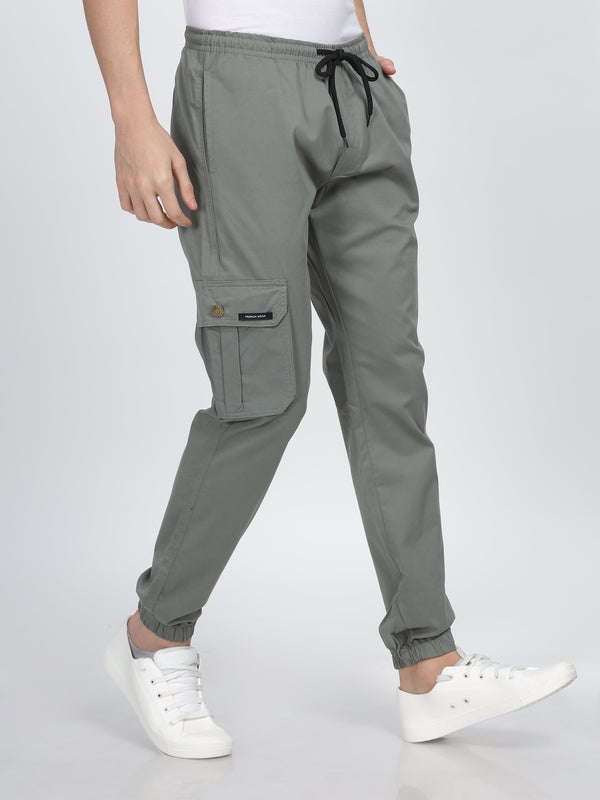 Grey Street Wear Joggers Mankright