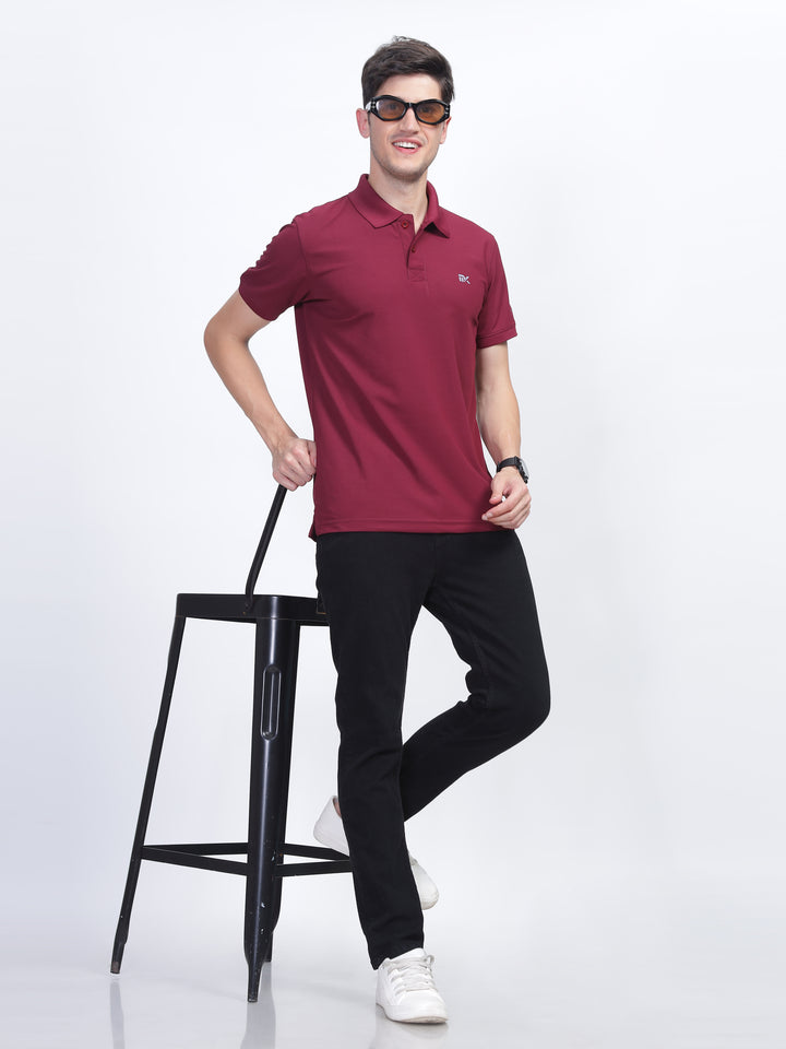 Classic Collar Polo T-Shirt Mankright