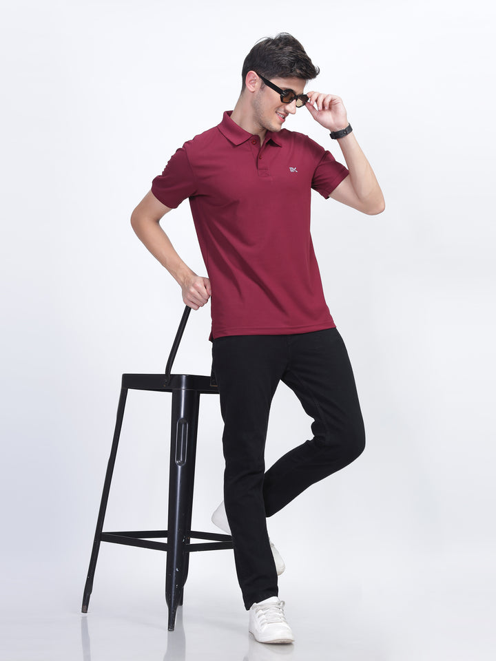 Classic Collar Polo T-Shirt Mankright