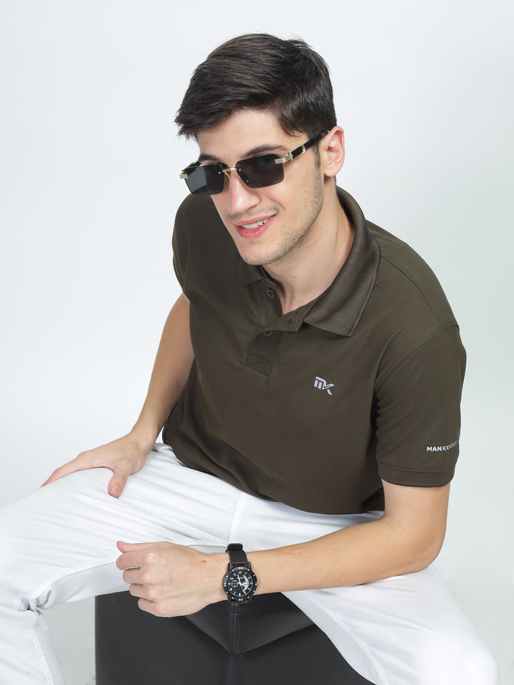 Classic Collar Polo T-Shirt Mankright