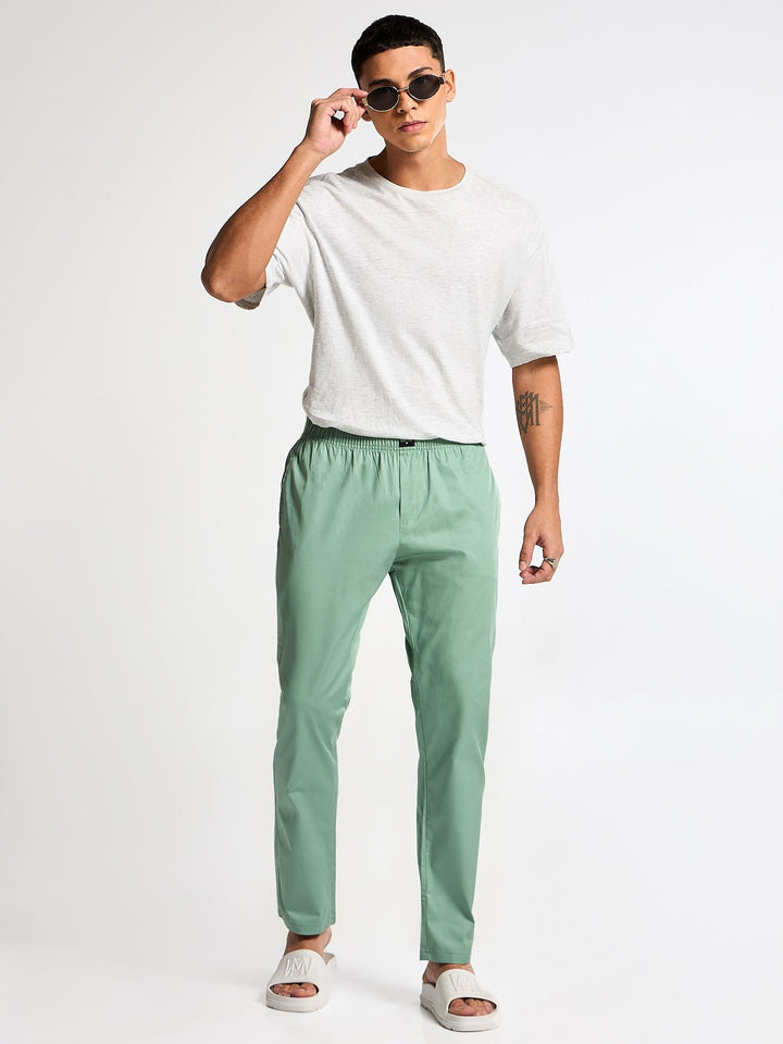 Pistachio Green Pyjama for Men Mankright