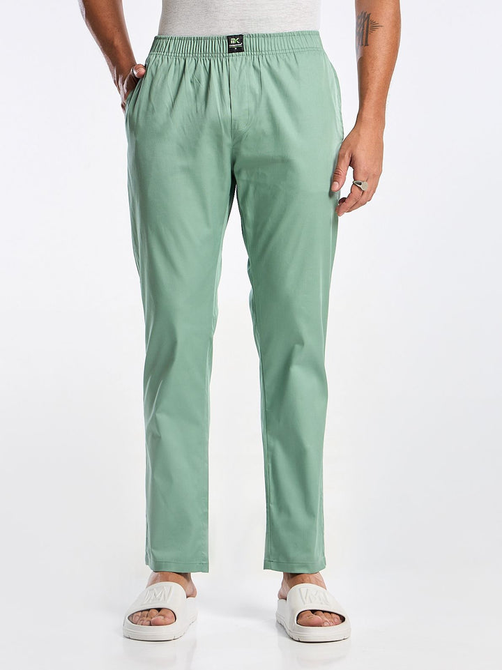 Pistachio Green Pyjama for Men Mankright