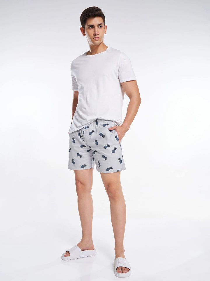 Pineapple Print Boxer for Men Mankright