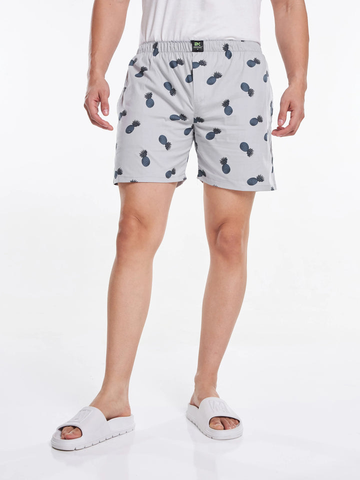 Pineapple Print Boxer for Men Mankright