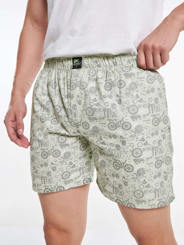 Cycle Print Boxer for Men Mankright