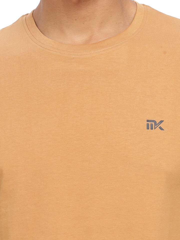 Twill Cotton Round Neck T-Shirt Mankright